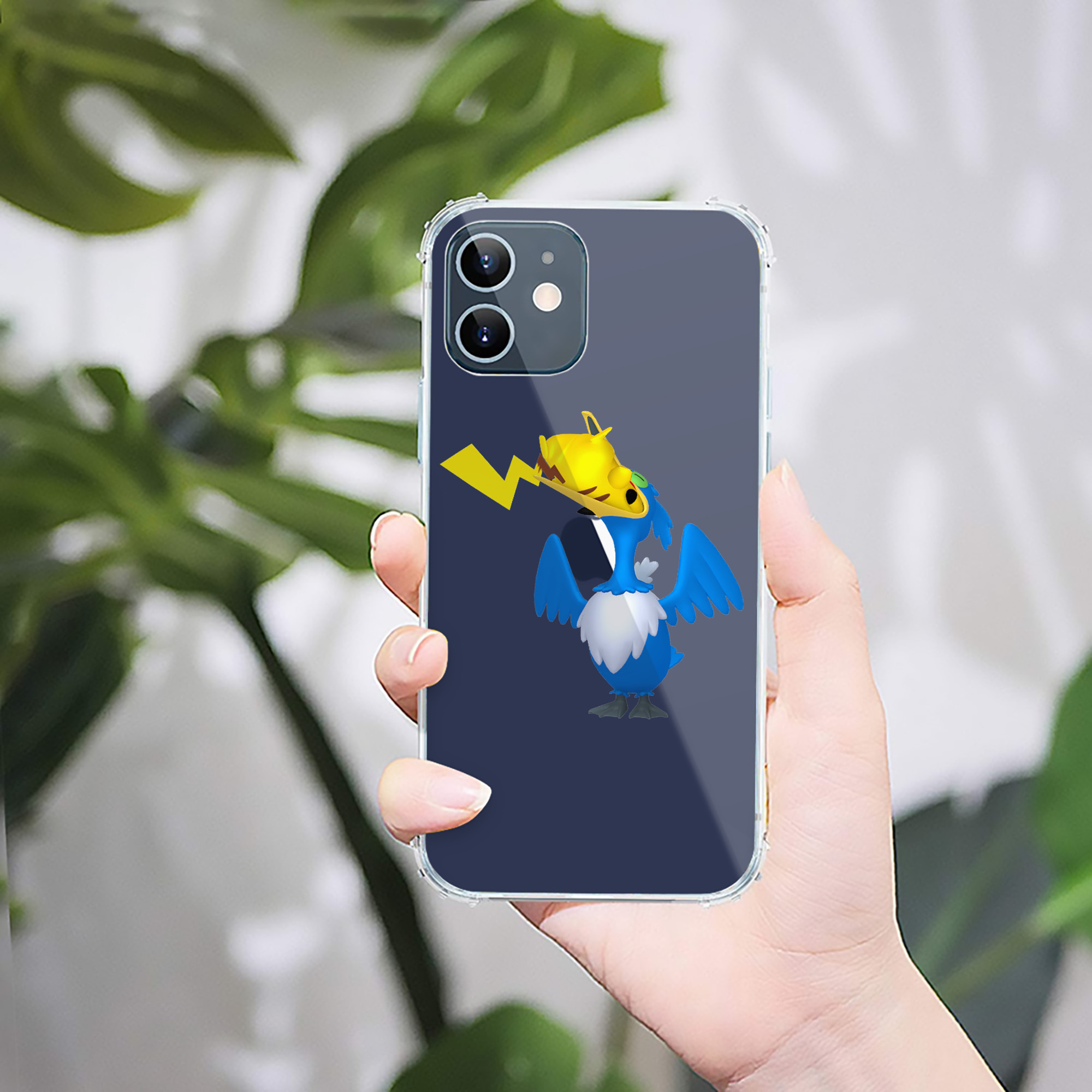 （画像用） ポケットモンスター Pokémon 【iPhone 12シリーズ対応】透明スマホケース（クリアソフトケース）